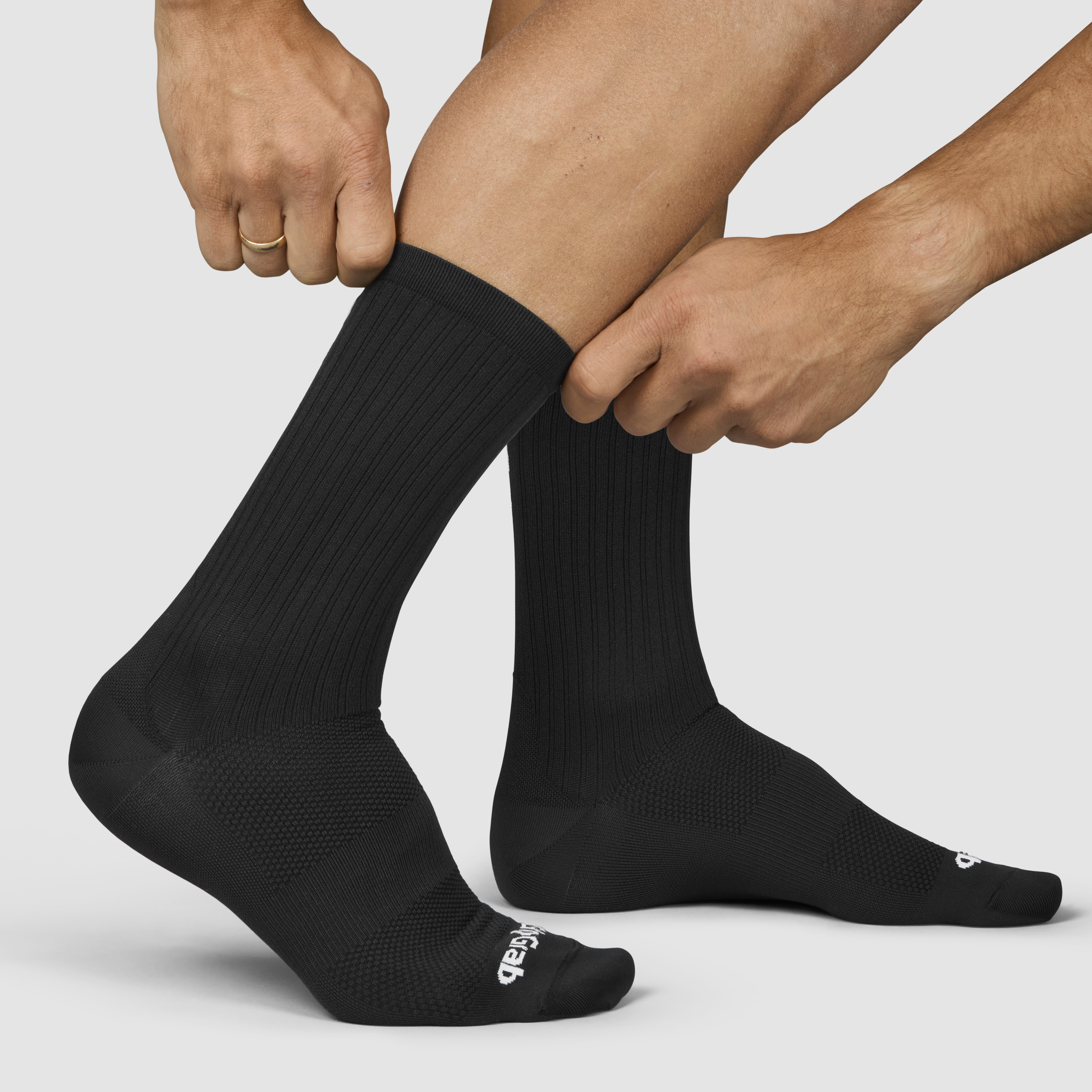 Beklædning - Sokker - GripGrab PACR High Cut Sokker - Black