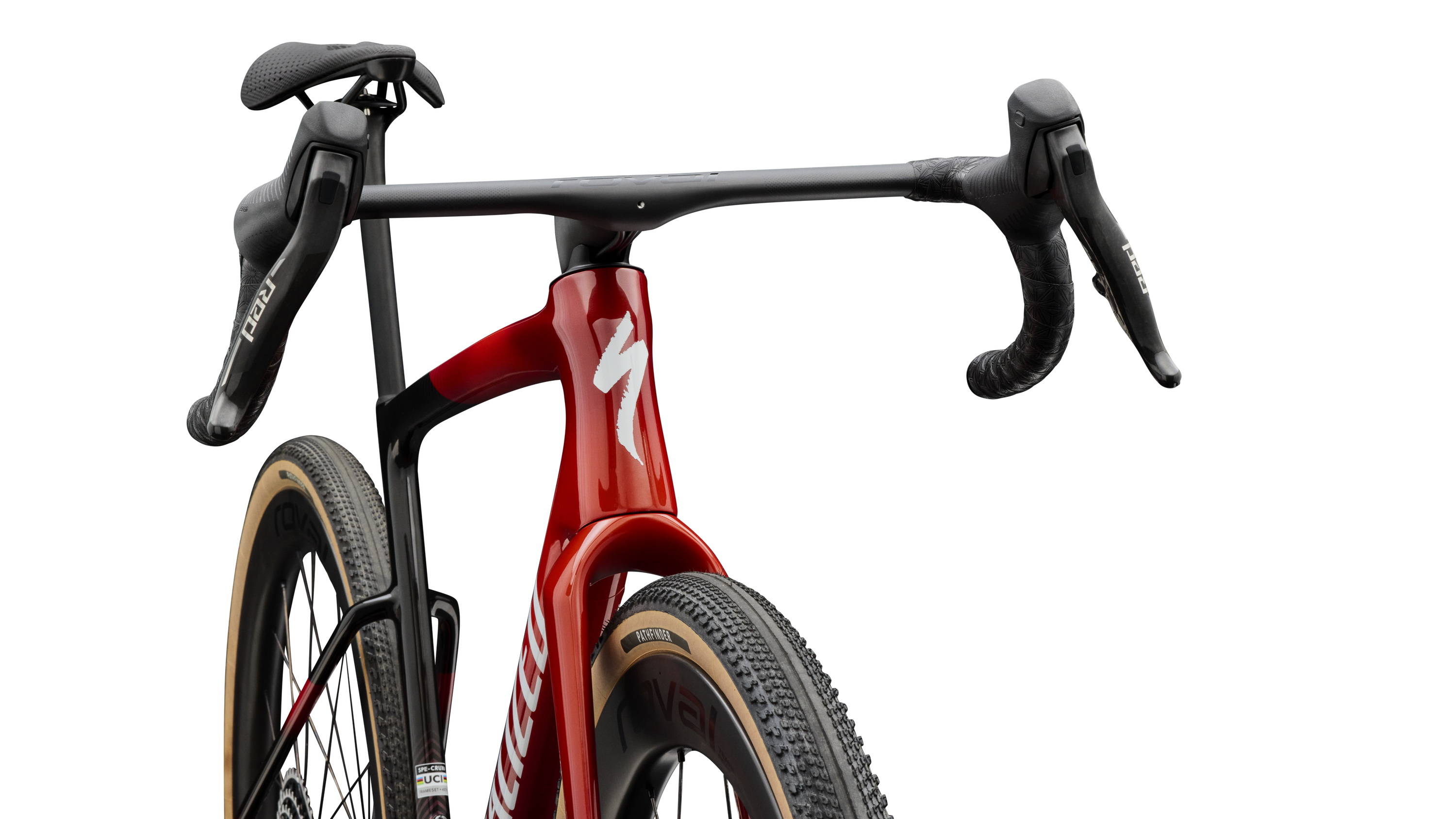 Cykler - Gravel cykler - Specialized Crux 5 S-Level SRAM RED XPLR 2027 - Redwood Metallic/White