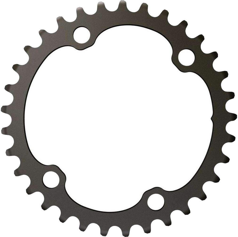 SRAM Klinge 35T 107 BCD Indre Double til 2x AXS 12 speed Sort