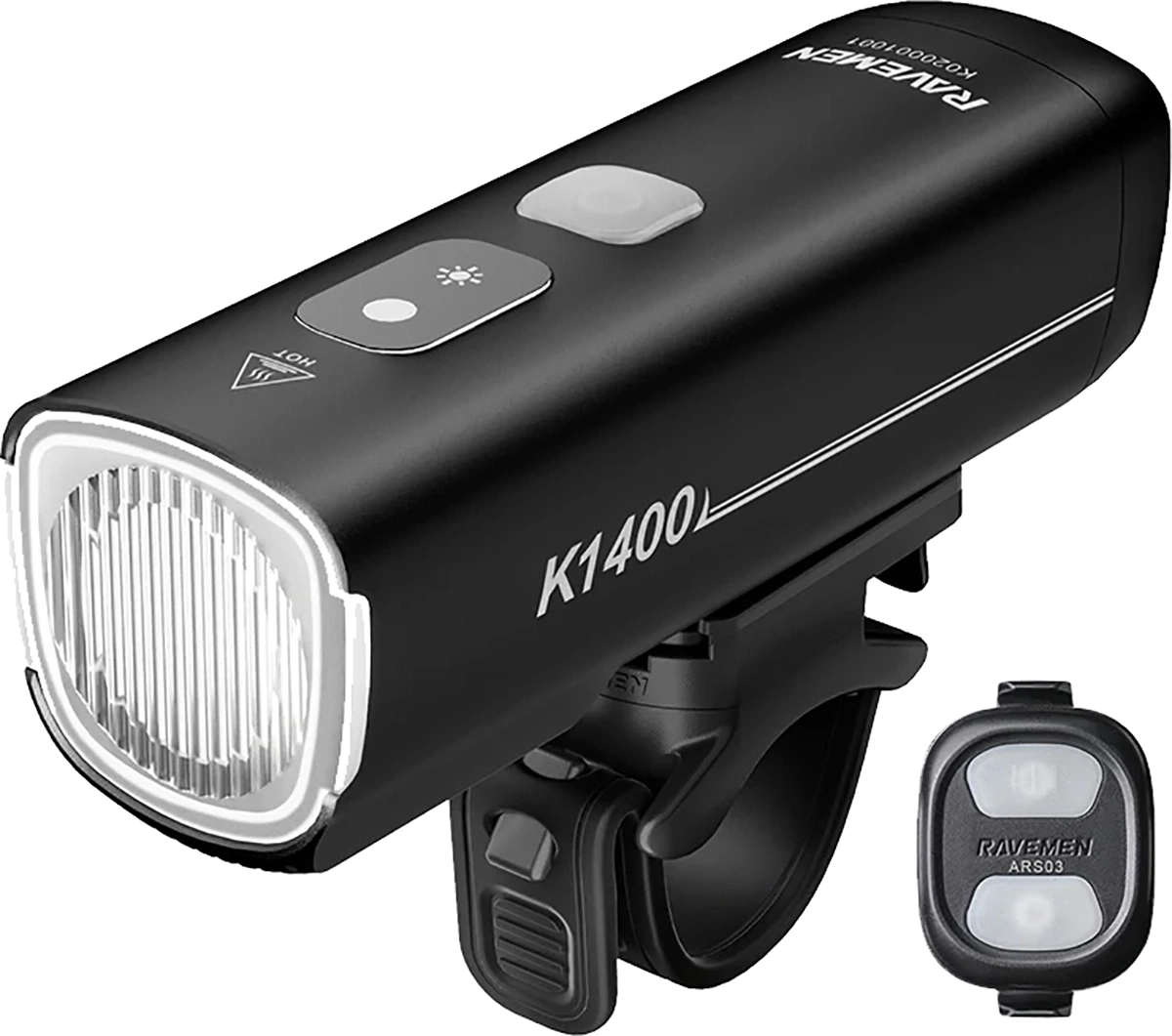 Ravemen K1400 Forlygte - 1400 Lumen