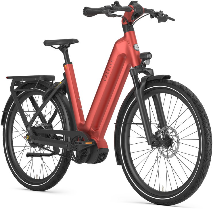 Cykler - Elcykler - Gazelle Eclipse C380 HMB Dame 2024 - Orange