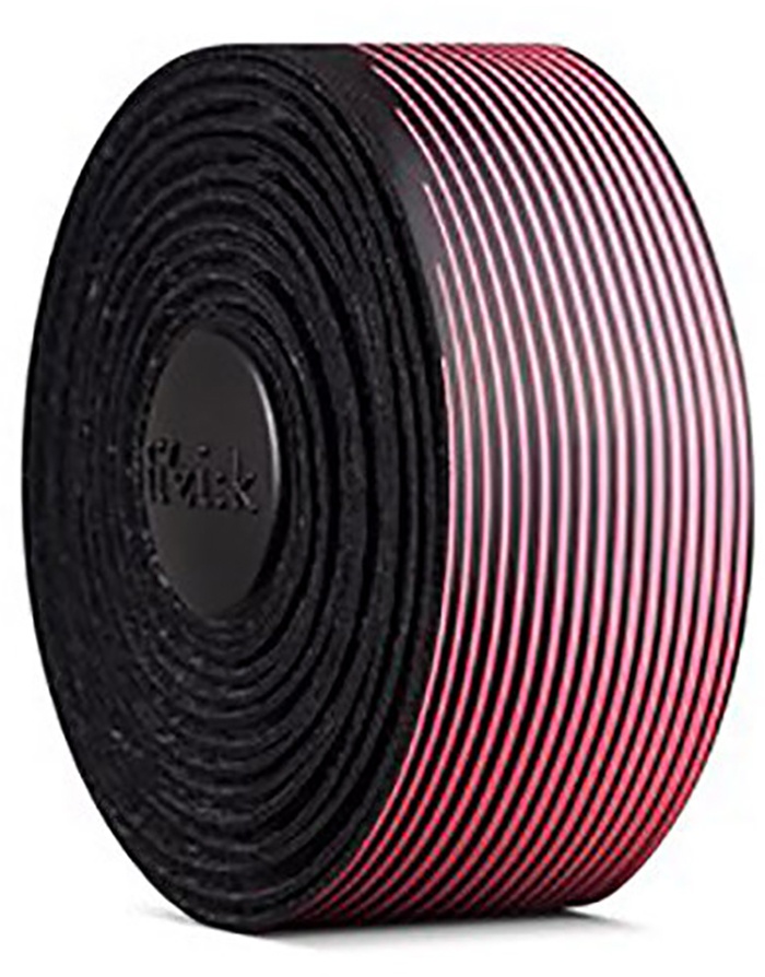 Tilbehør - Styrbånd - FIZIK Bar tape Vento Microtex Tacky Multi-Color, 2 mm - Sort/Pink