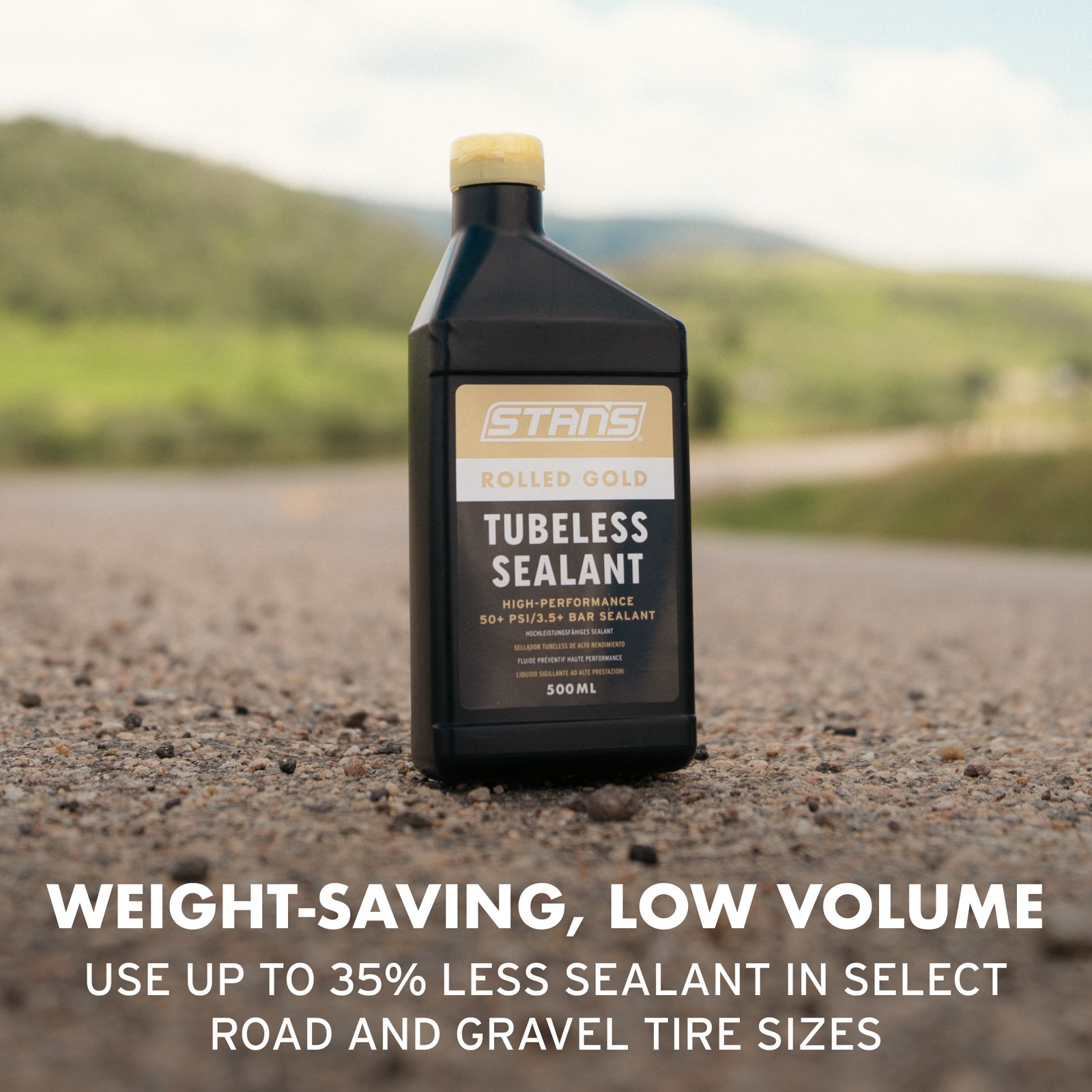 Reservedele - Tubeless - Stan's Rolled Gold Tubeless Sealant - 500ml