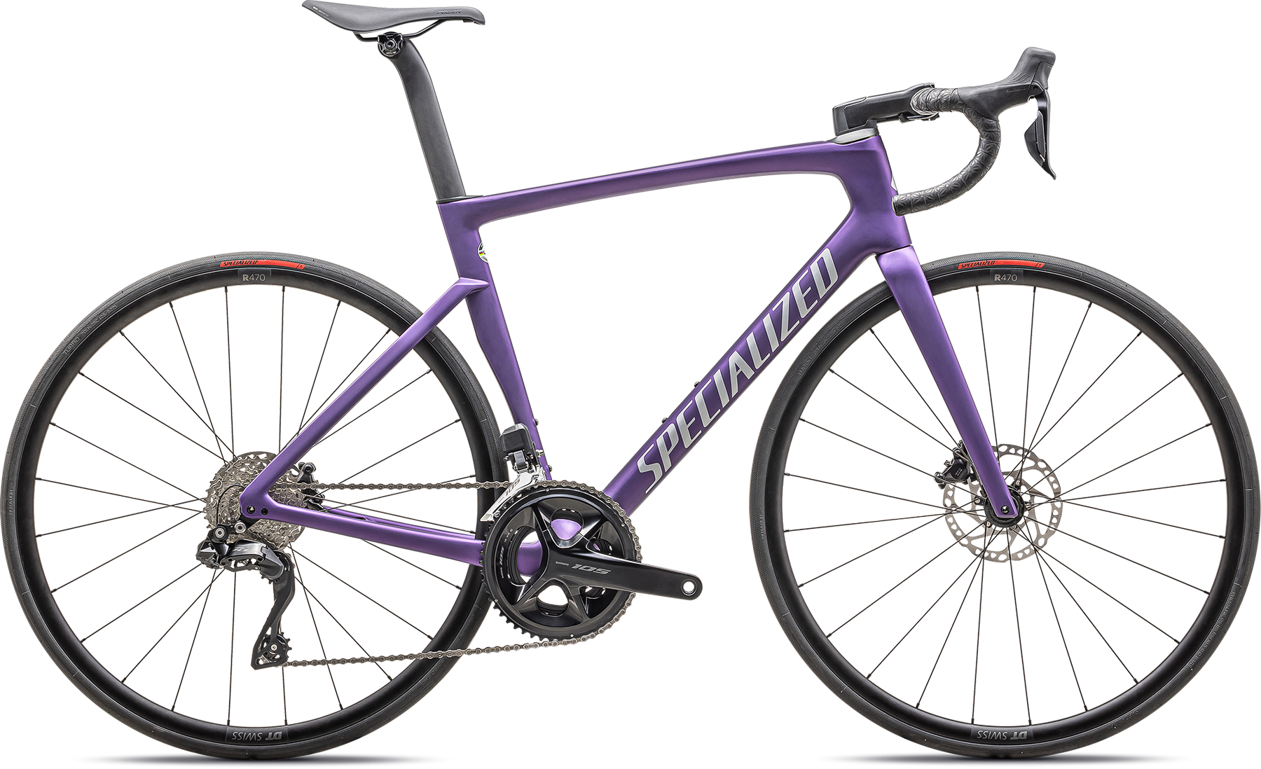 Specialized Tarmac SL7 Comp – Shimano 105 Di2 2025 – Gloss Purple Tint