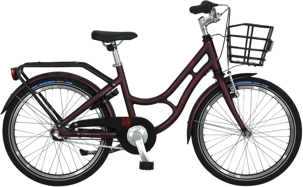 Cykler - Børnecykler - Kildemoes Bikerz Retro 20" 3g Pige 2020 - Rød