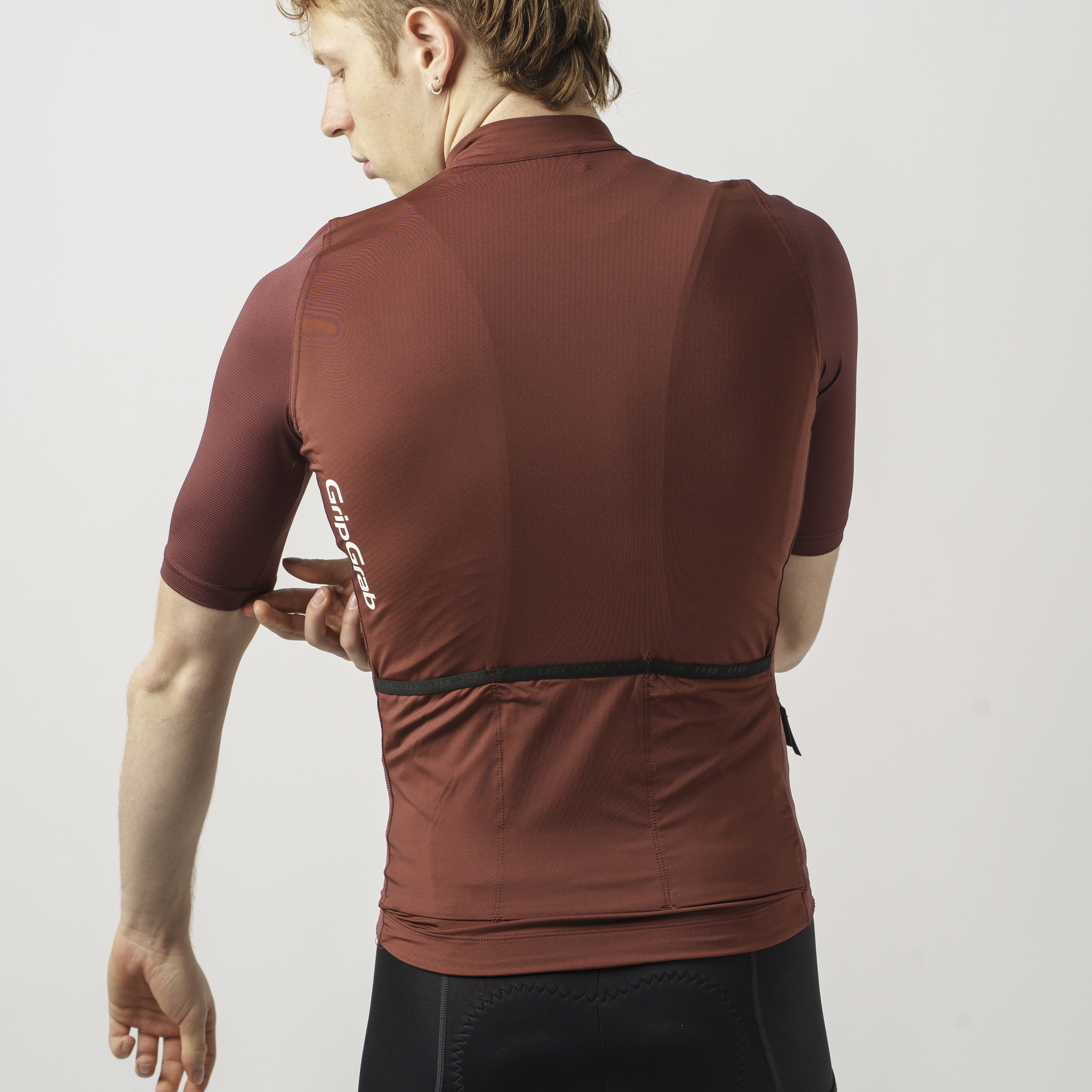 Beklædning - Cykeltrøjer - GripGrab Ride Kortærmet Cykeltrøje - Dark Red