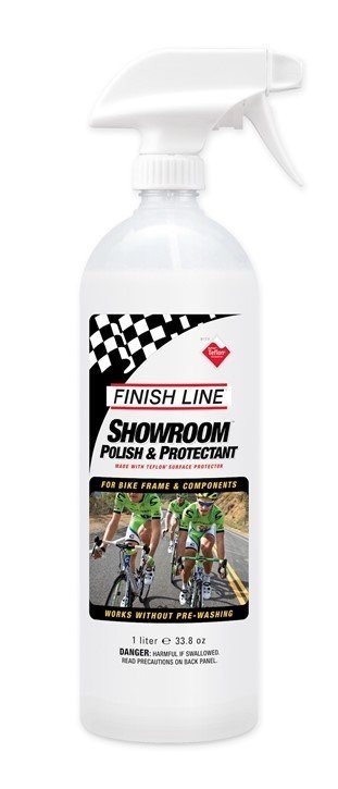Tilbehør - Cykelpleje - Finish Line Showroom Polish & Protectant sprayflaske - 1L
