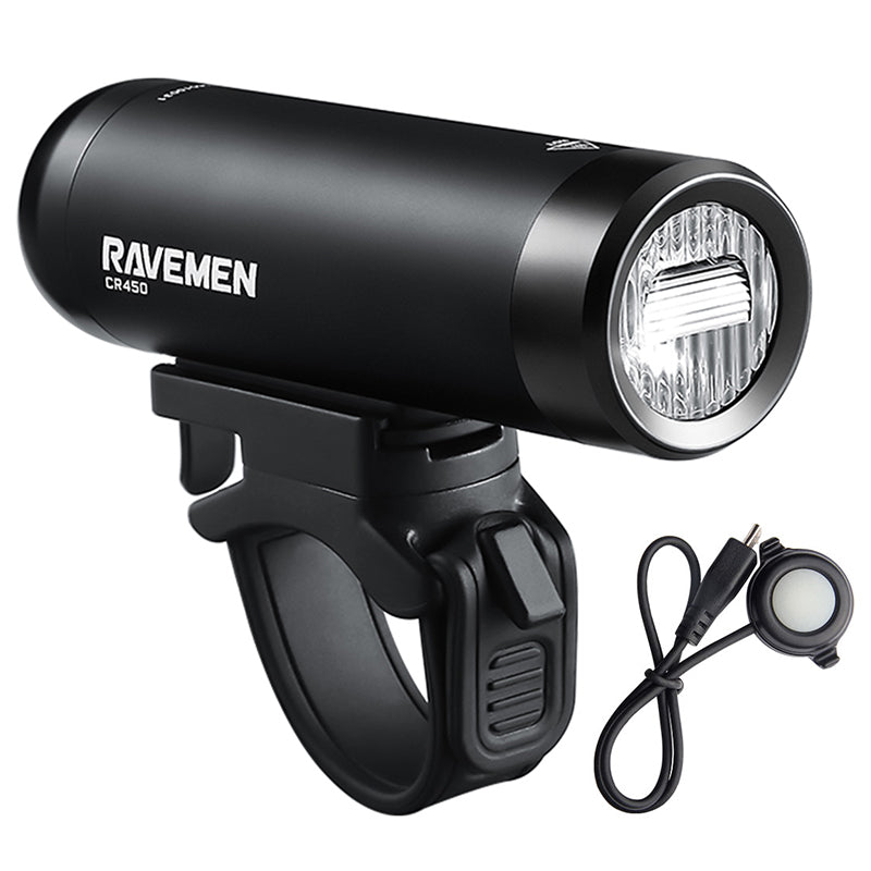 Tilbehør - Cykellygter - Ravmen CR450 Forlygte - 450 Lumen