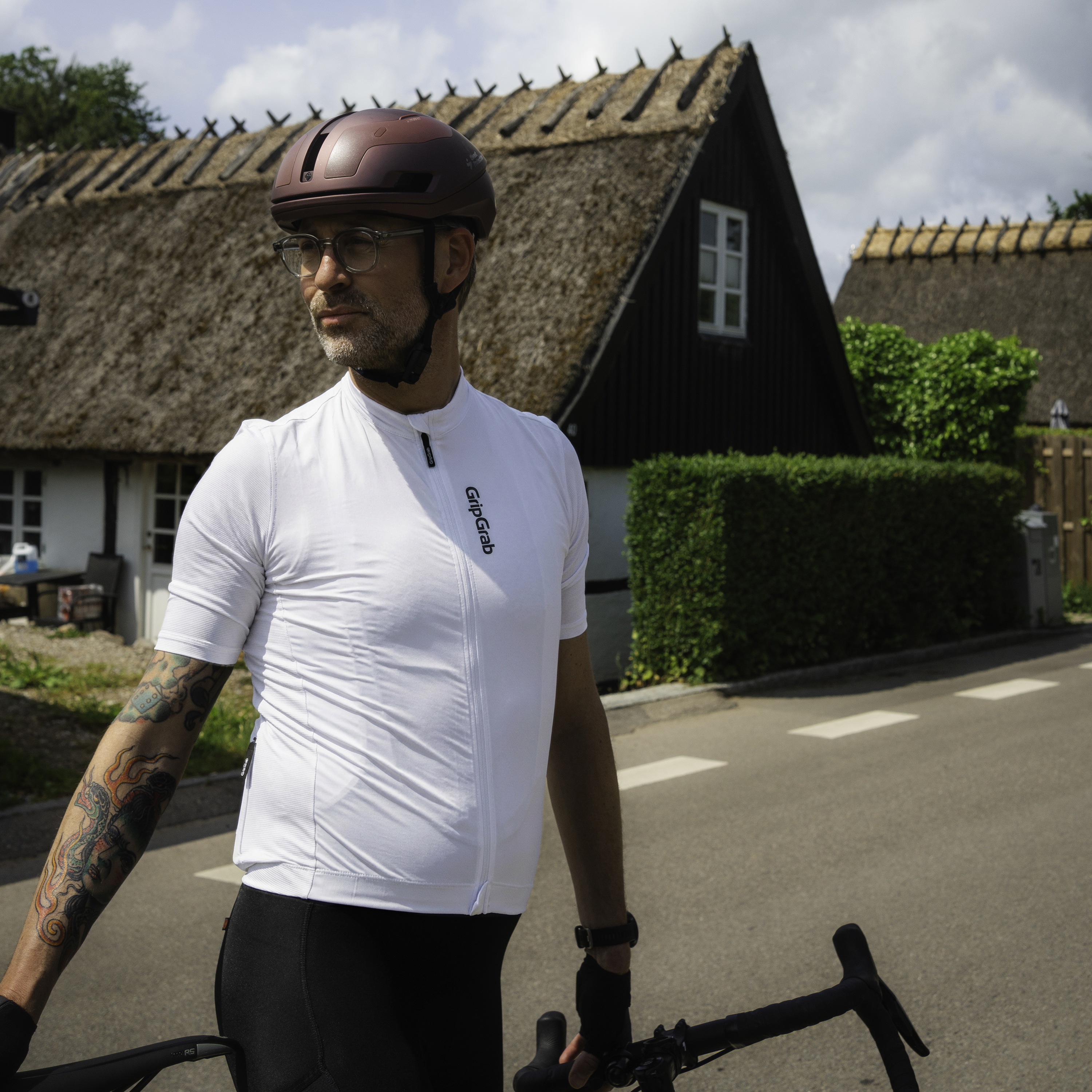Beklædning - Cykeltrøjer - GripGrab RIDE kortærmet cykeltrøje - White