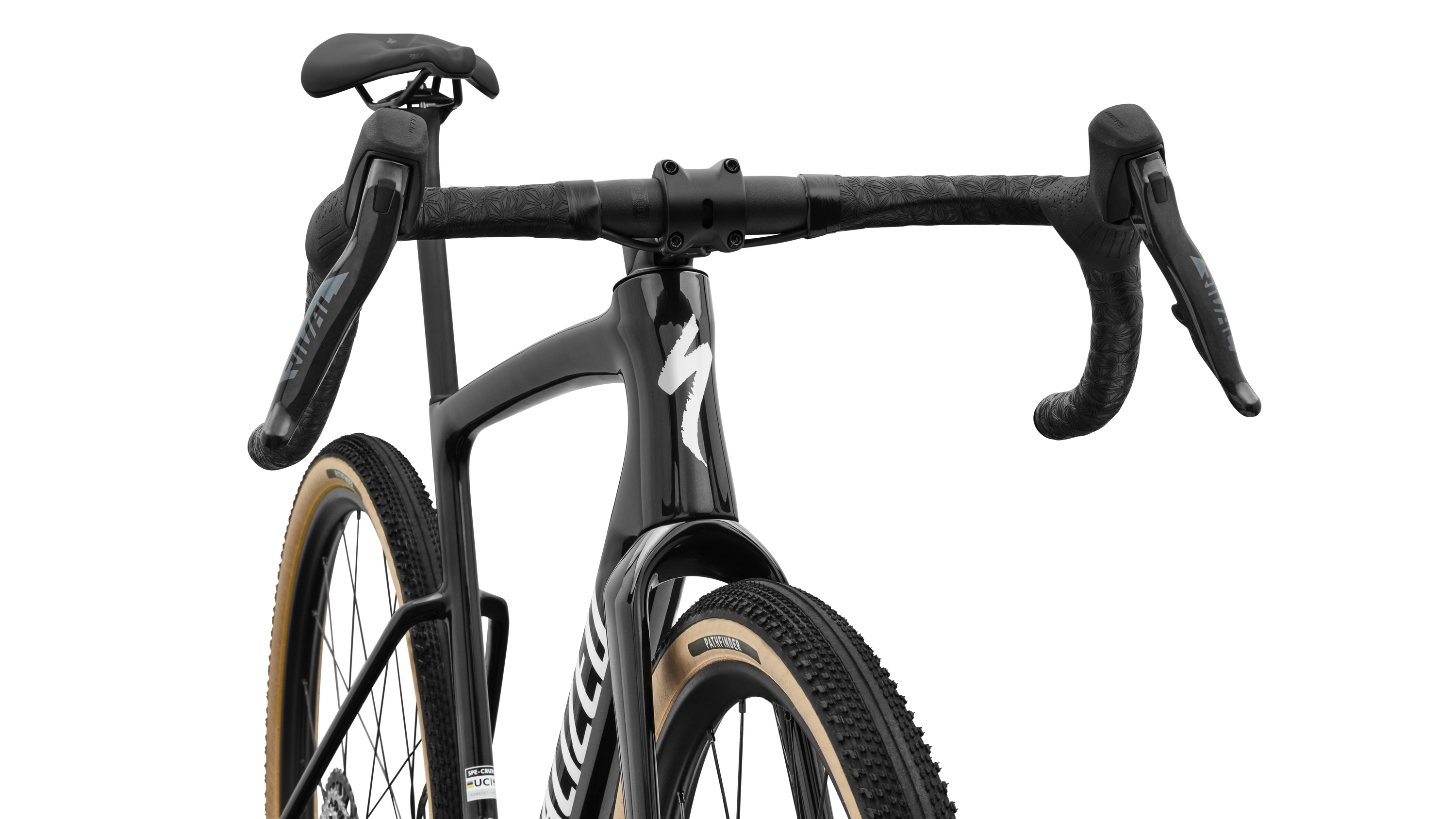 Cykler - Gravel cykler - Specialized Crux 5 Comp SRAM Rival XPLR 2027 - Obsidian Metallic/Dune White