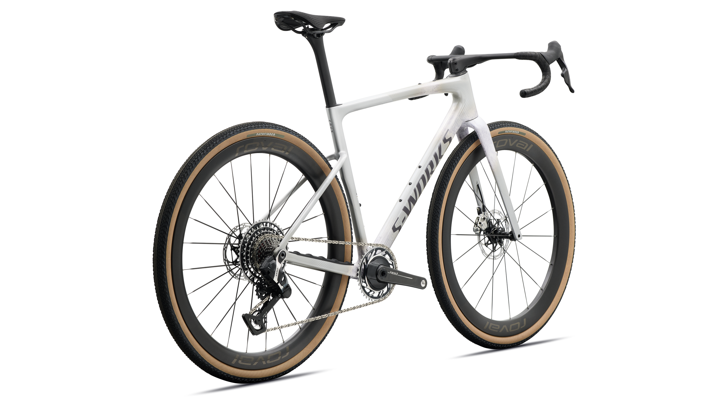 Cykler - Gravel cykler - Specialized S-Works Crux 5 SRAM RED XPLR 2027 - Silver Dust/Amethyst Frost/Nebula Metallic