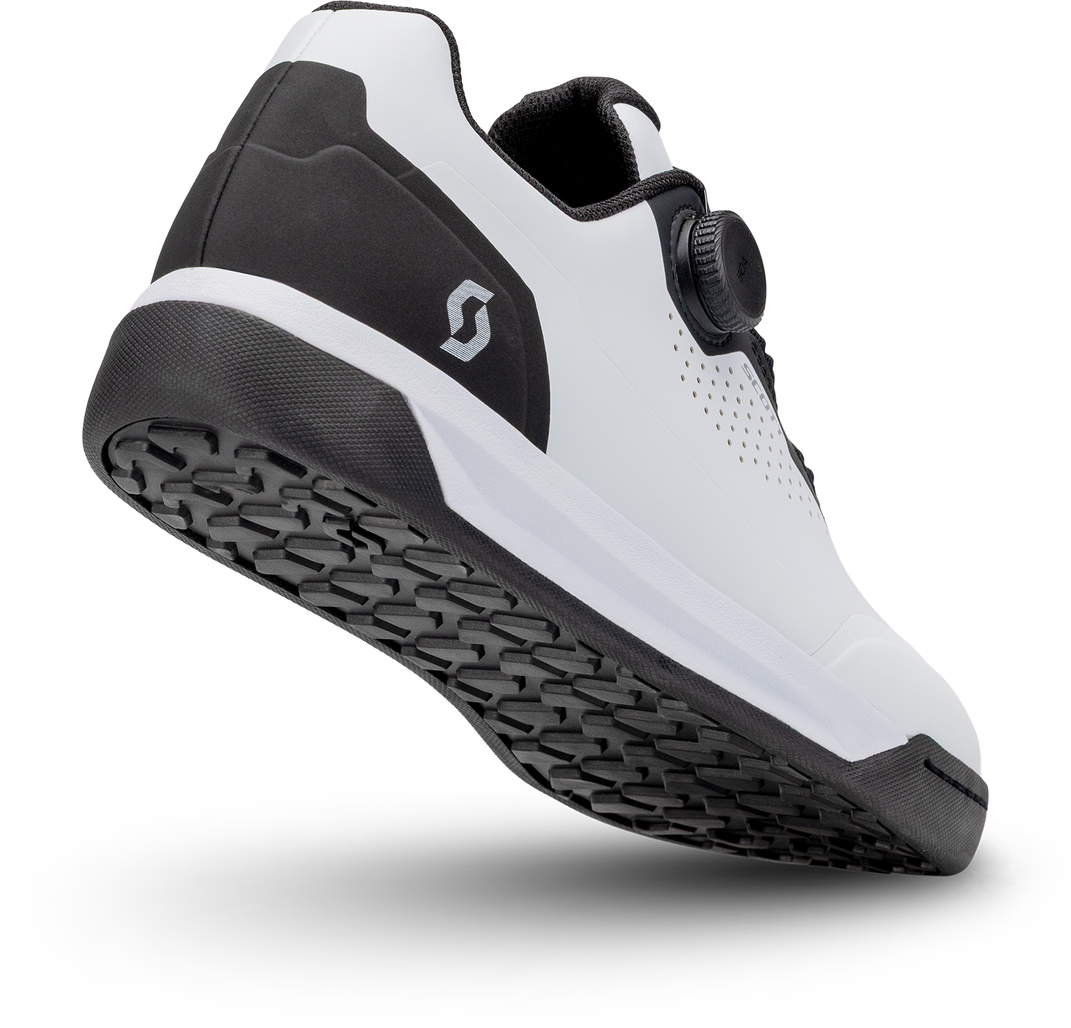 Beklædning - Cykelsko - Scott MTB Volt Evo Flat BOA Sko - White/Black