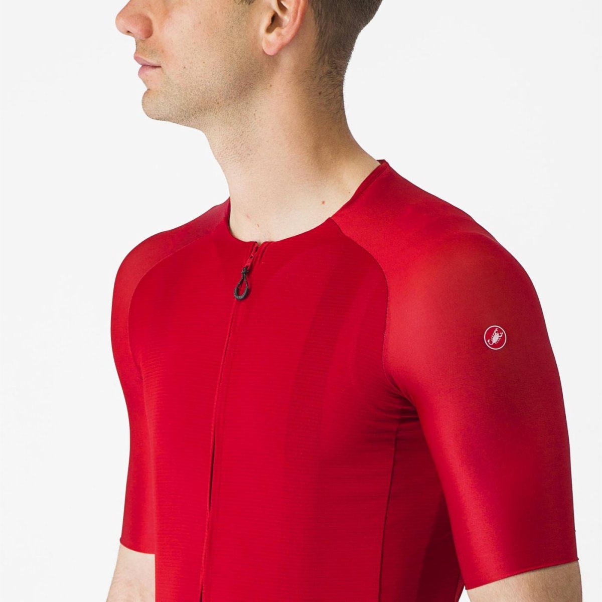Beklædning - Cykeltrøjer - Castelli AERO RACE 7.0 JERSEY - Rich Red
