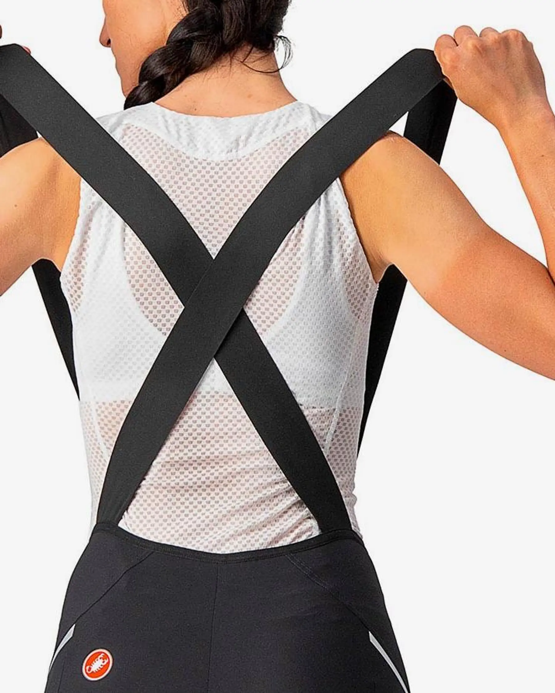 Beklædning - Cykelbukser - Castelli VELOCISSIMA 3 BIBSHORT - Black/Silver