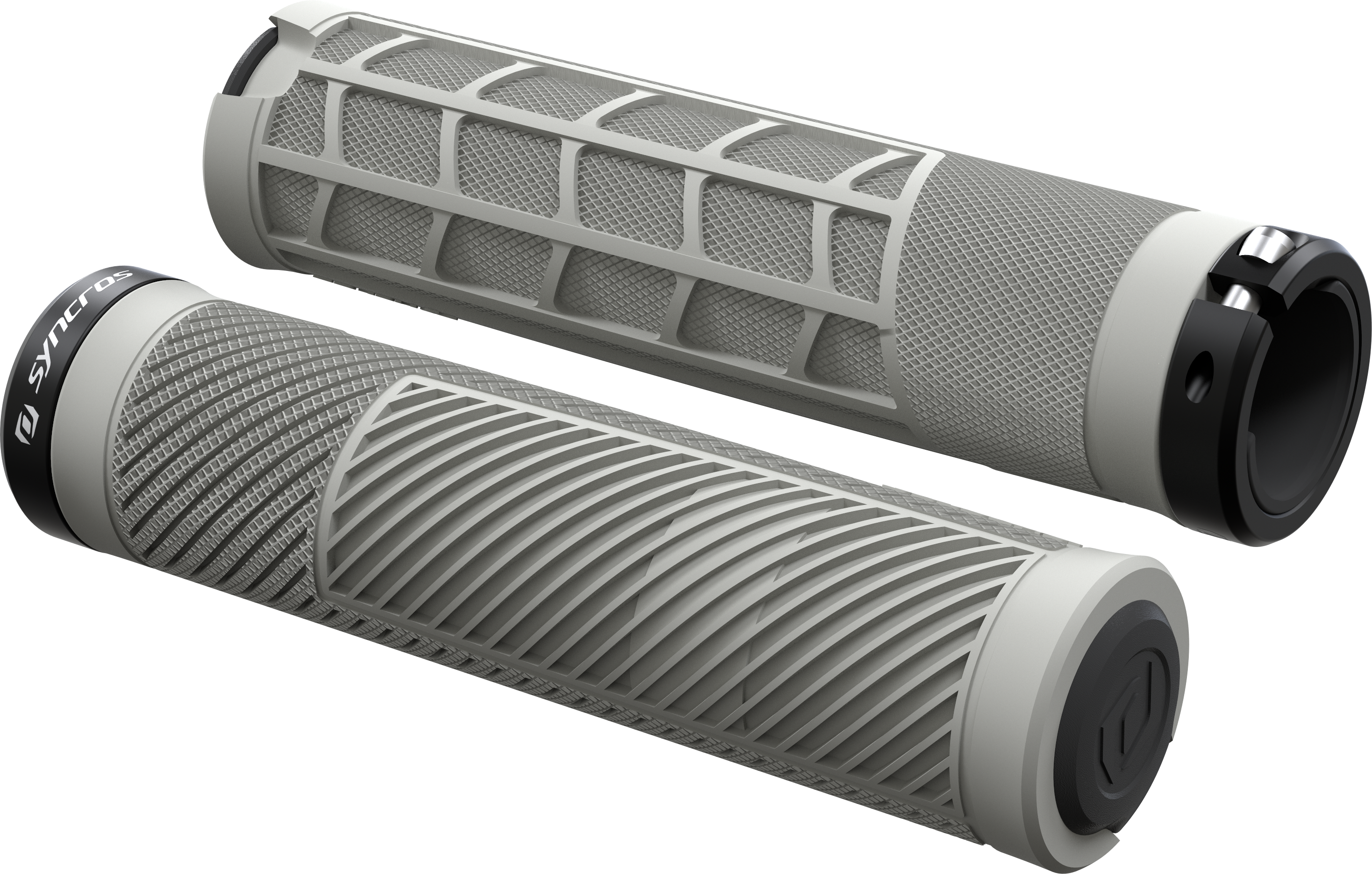 Tilbehør - Cykelhåndtag - Syncros Grips AM Lock-On Håndtag - Shark Grey