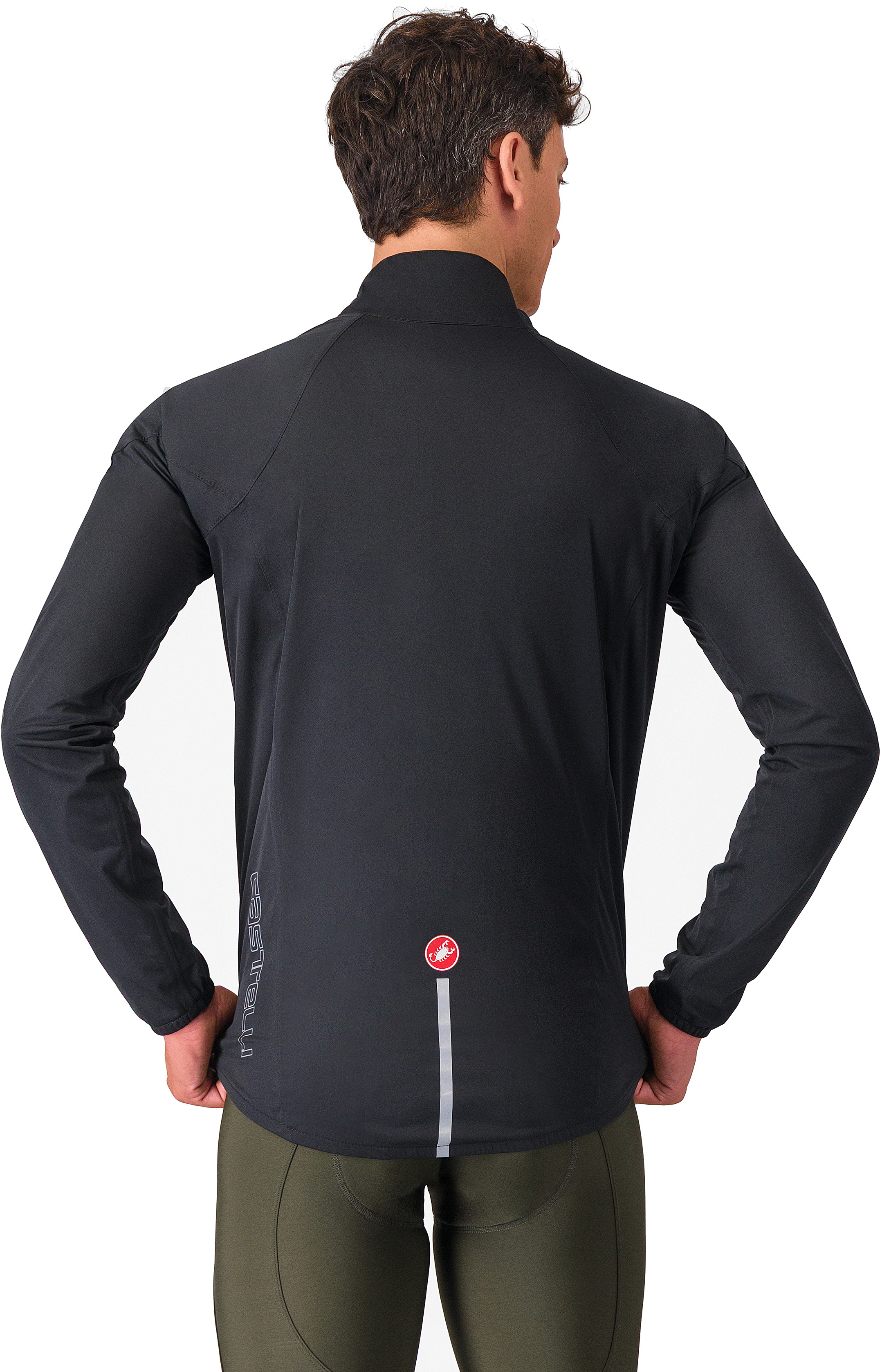 Beklædning - Regntøj & Vindtøj - Castelli EMERGENCY 3 RAIN Jacket - Light Black