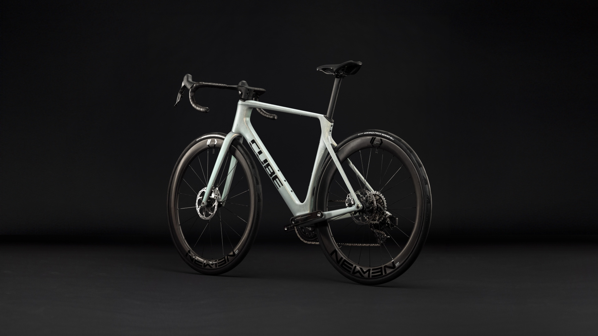 Cykler - Racercykler - Cube Agree C:62 SLT AXS 2027 - Stormyopal´n´Black