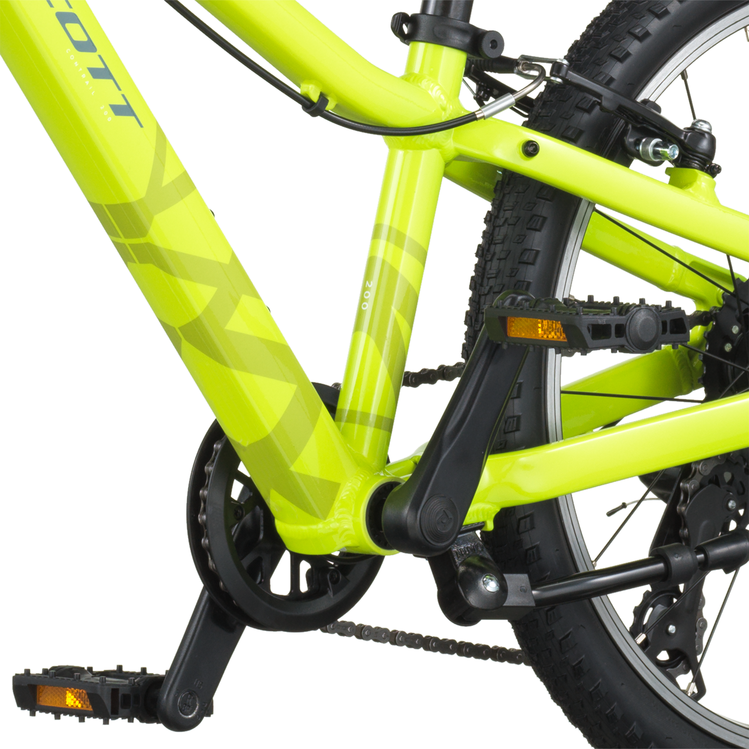 Cykler - Børnecykler - Scott Contrail 200 2026 - Sulphur Green