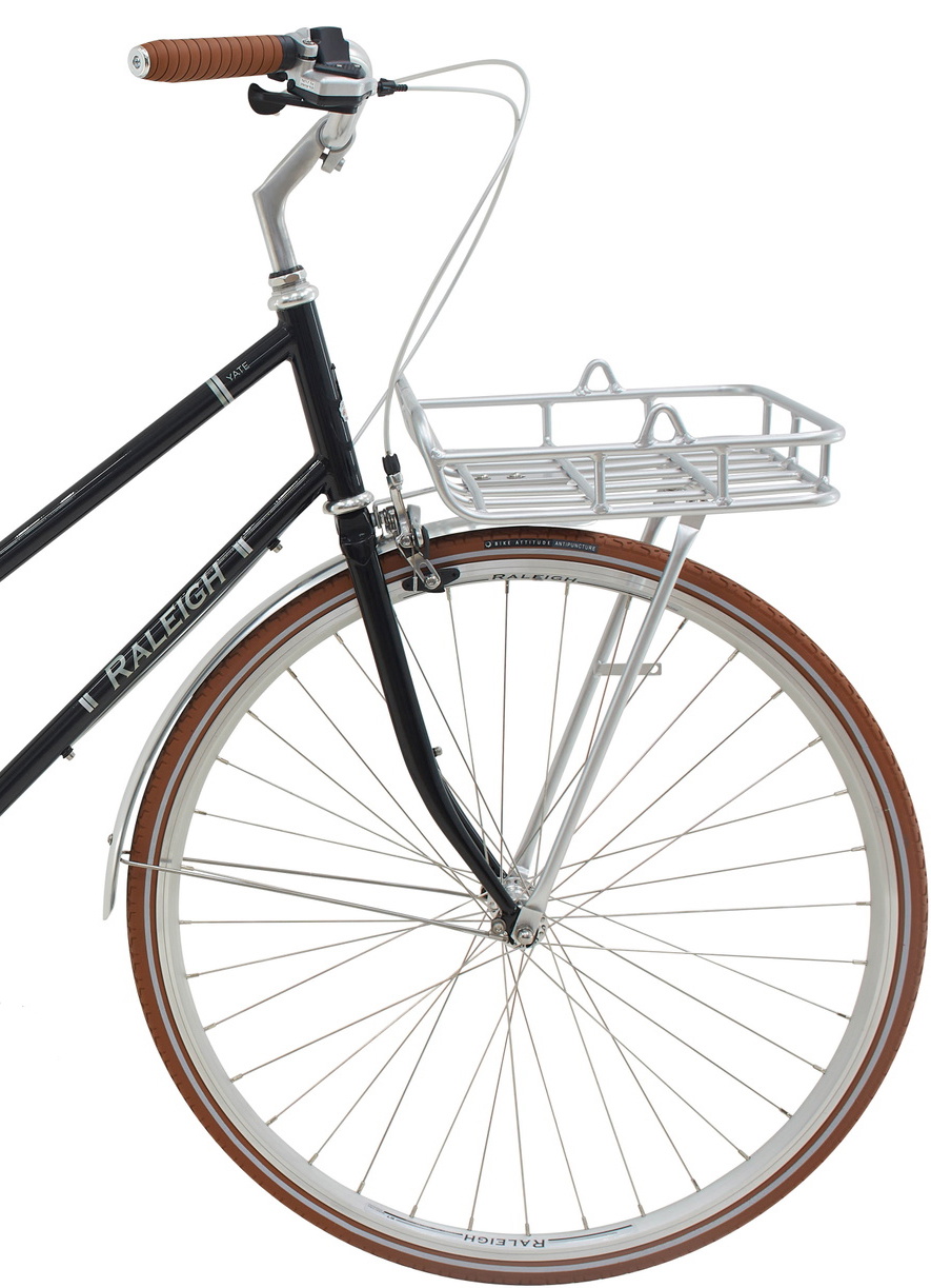 Tilbehør - Bagagebærer - Bike Attitude Front Lad / Bagagebærer 40x30x6/9cm - Sølv
