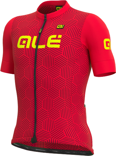 Beklædning - Cykeltrøjer - Alé Jersey Solid Cross - Rød