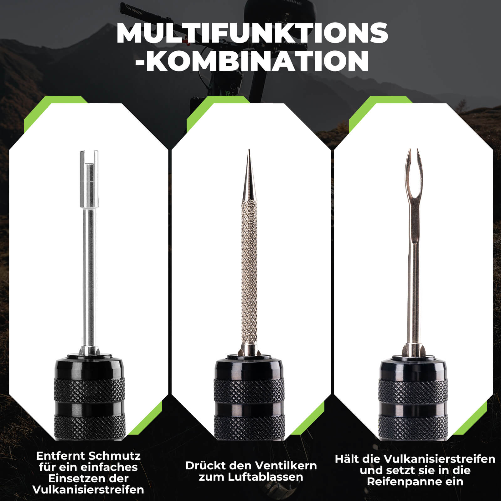 Reservedele - Tubeless - RockBros Tubeless Reparationssæt
