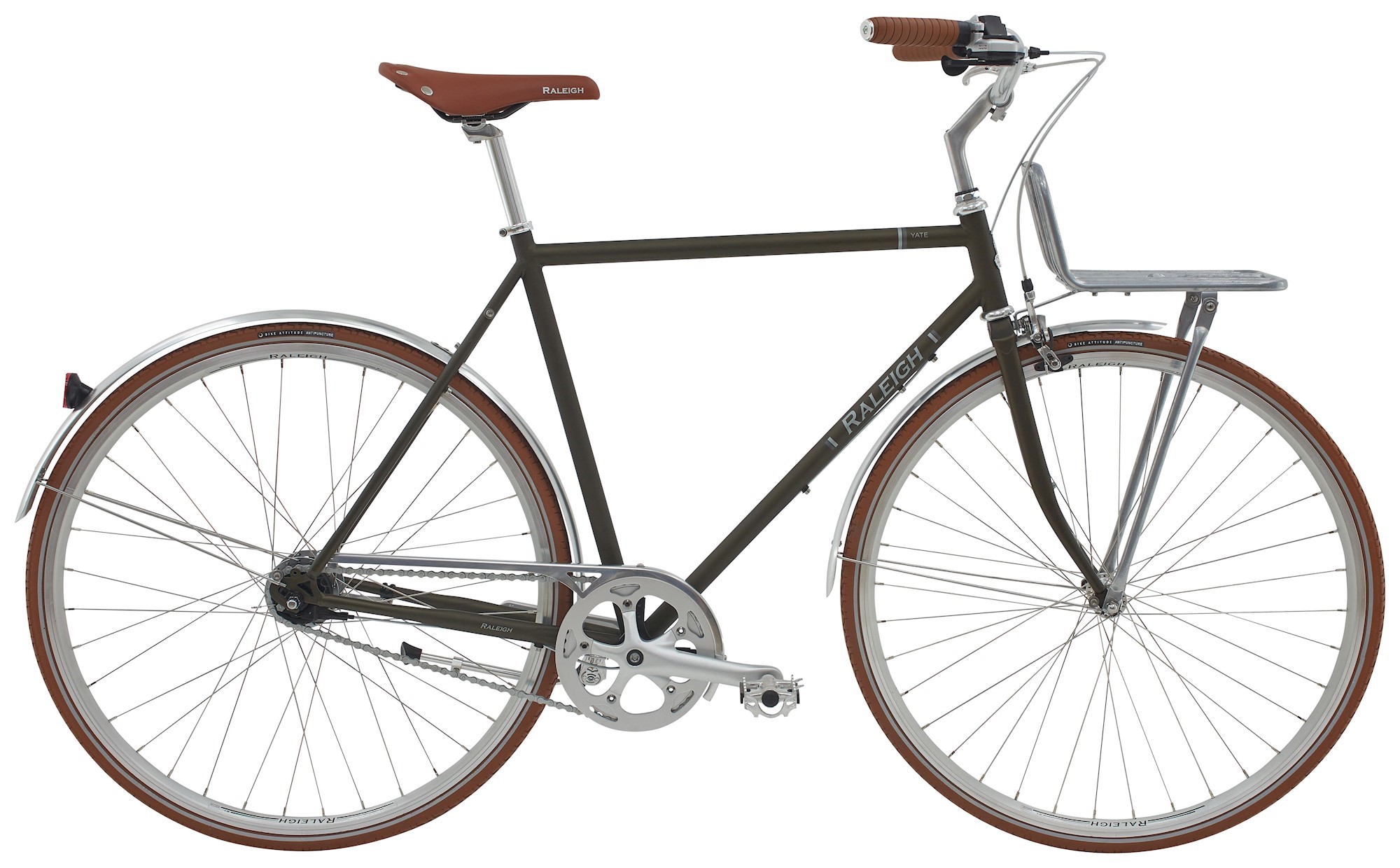 Cykler - Herrecykler - Raleigh Yate Cargo Herre 7g 2025 - Mat Kobber