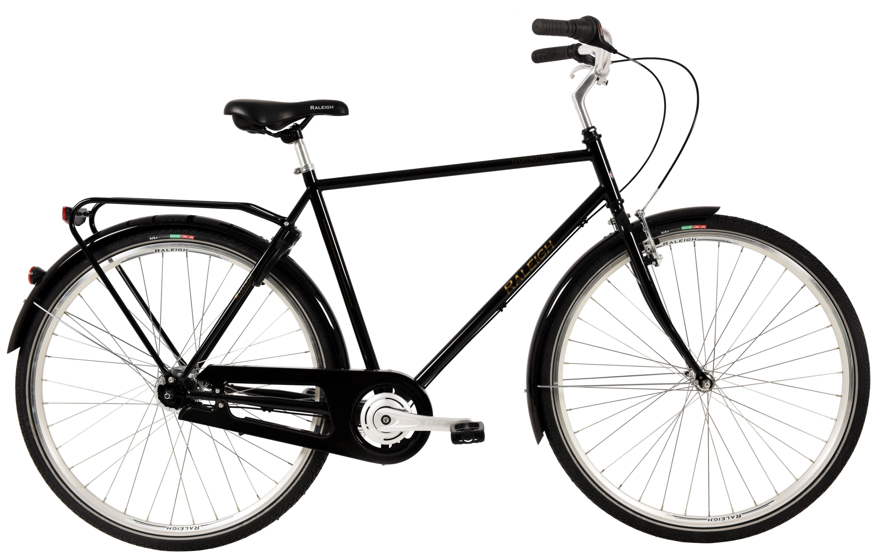Cykler - Herrecykler - Raleigh Darlington Herre 7g 2023 - Sort