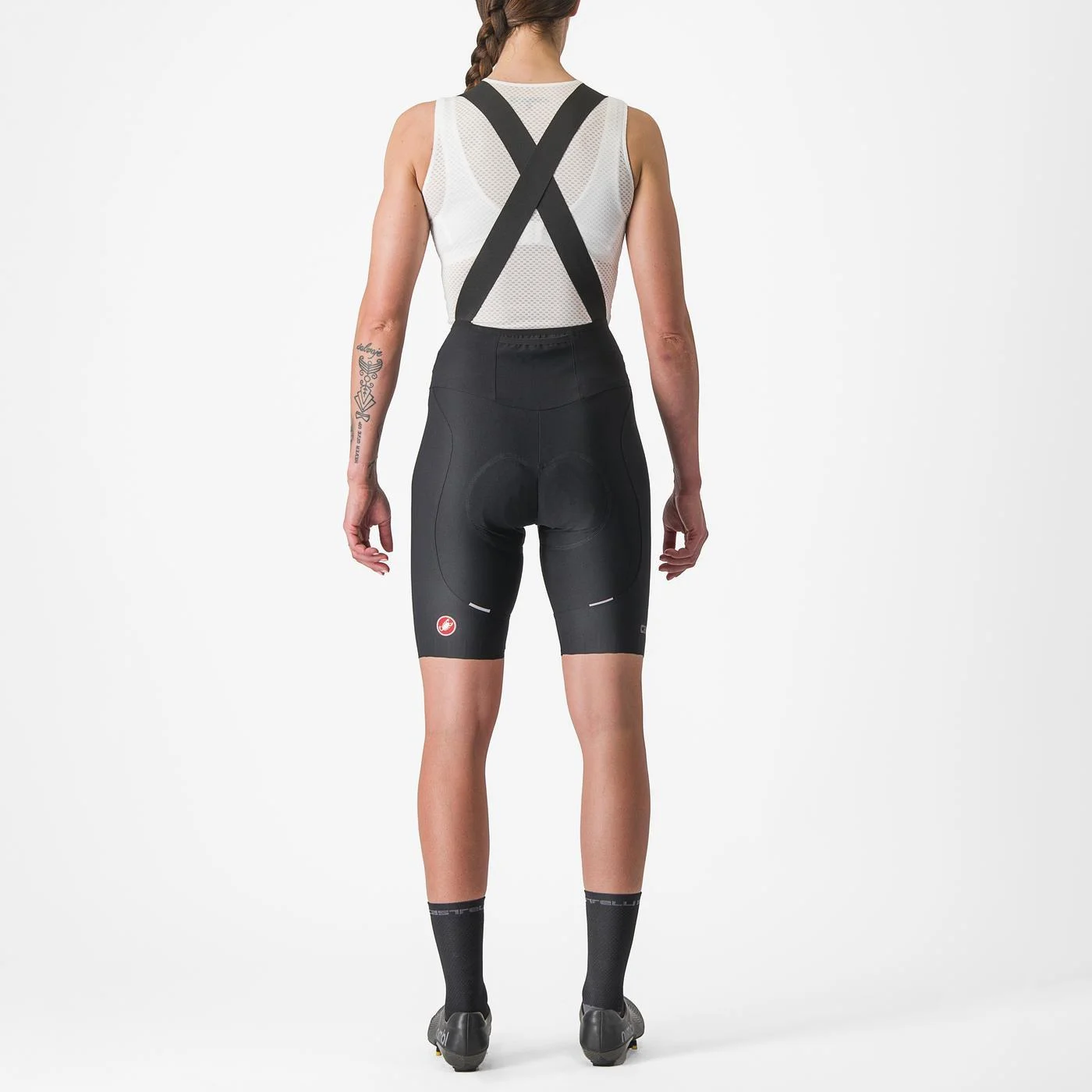 Beklædning - Cykelbukser - Castelli ESPRESSO W DT BIBSHORT - Black
