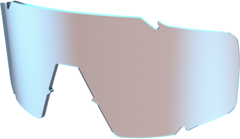 Beklædning - Cykelbriller - Scott Shield Replacement Glas - Trail Linse - Blue Chrome