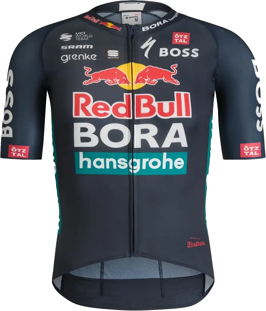 Beklædning - Merchandise - Sportful Red Bull Bora-Hansgrohe Bomber Jersey - Racing Blue