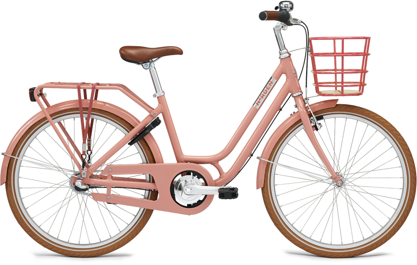 Cykler - Børnecykler - Norden Clara 24" 3g Pige 2024 - Rosa