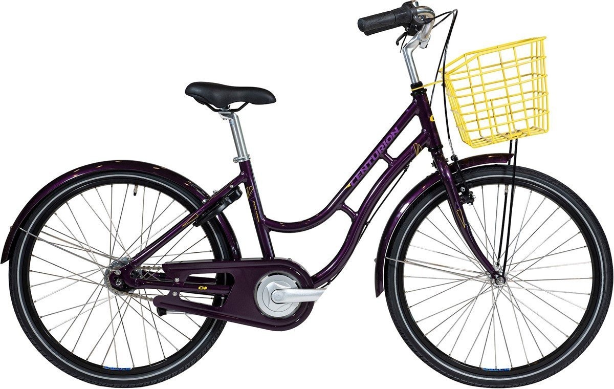 Cykler - Børnecykler - Centurion Basic Urban 24" 7g Pige - Lilla