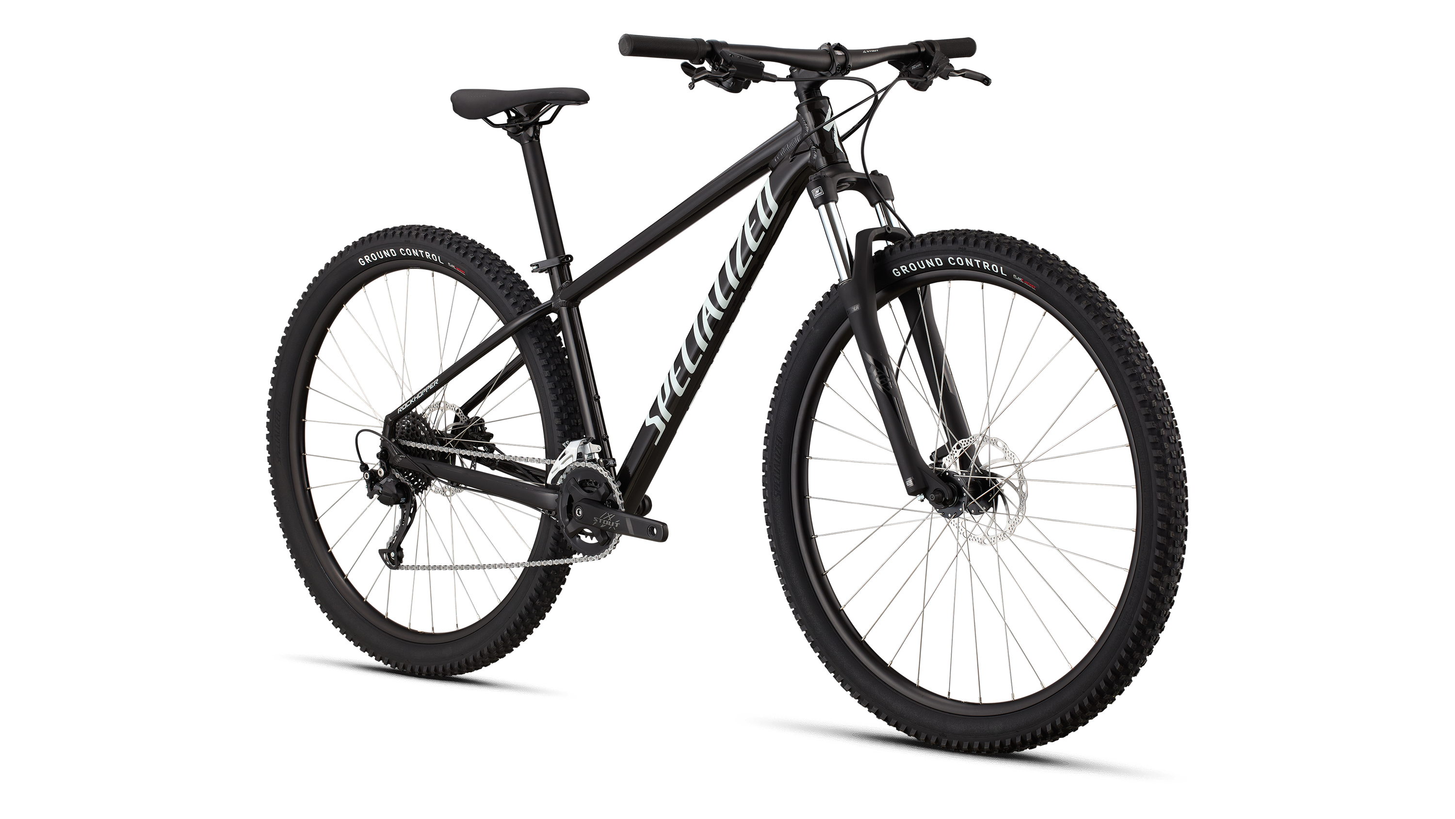 Cykler - Mountainbikes - Specialized Rockhopper 27.5" 2026 - Gloss Obsidian Dune White