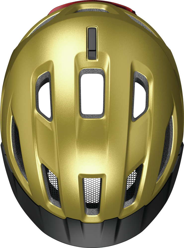 Beklædning - Cykelhjelme - Abus Hjelm Urban-I 4.0 ACE m. LED - Honey Yellow