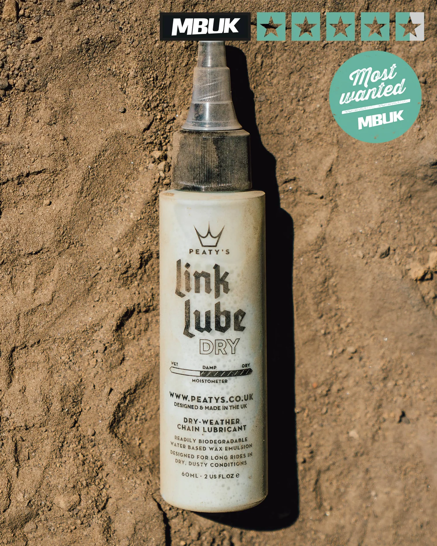Tilbehør - Olie / Fedt - Peaty's LinkLube Dry 120ml