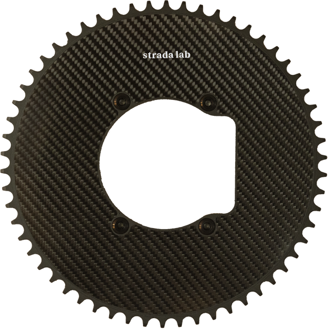 Strada Lab 2x Carbon Chainring Set