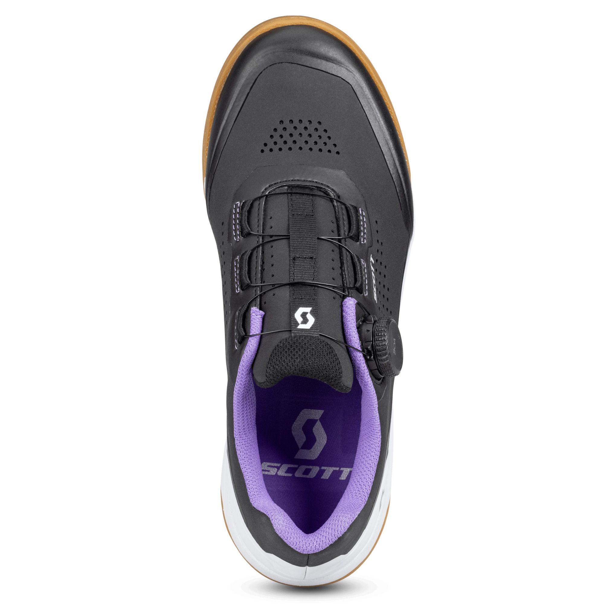 Beklædning - Cykelsko - Scott Shoe Womans Mtb Volt Evo Flat Boa - Black White