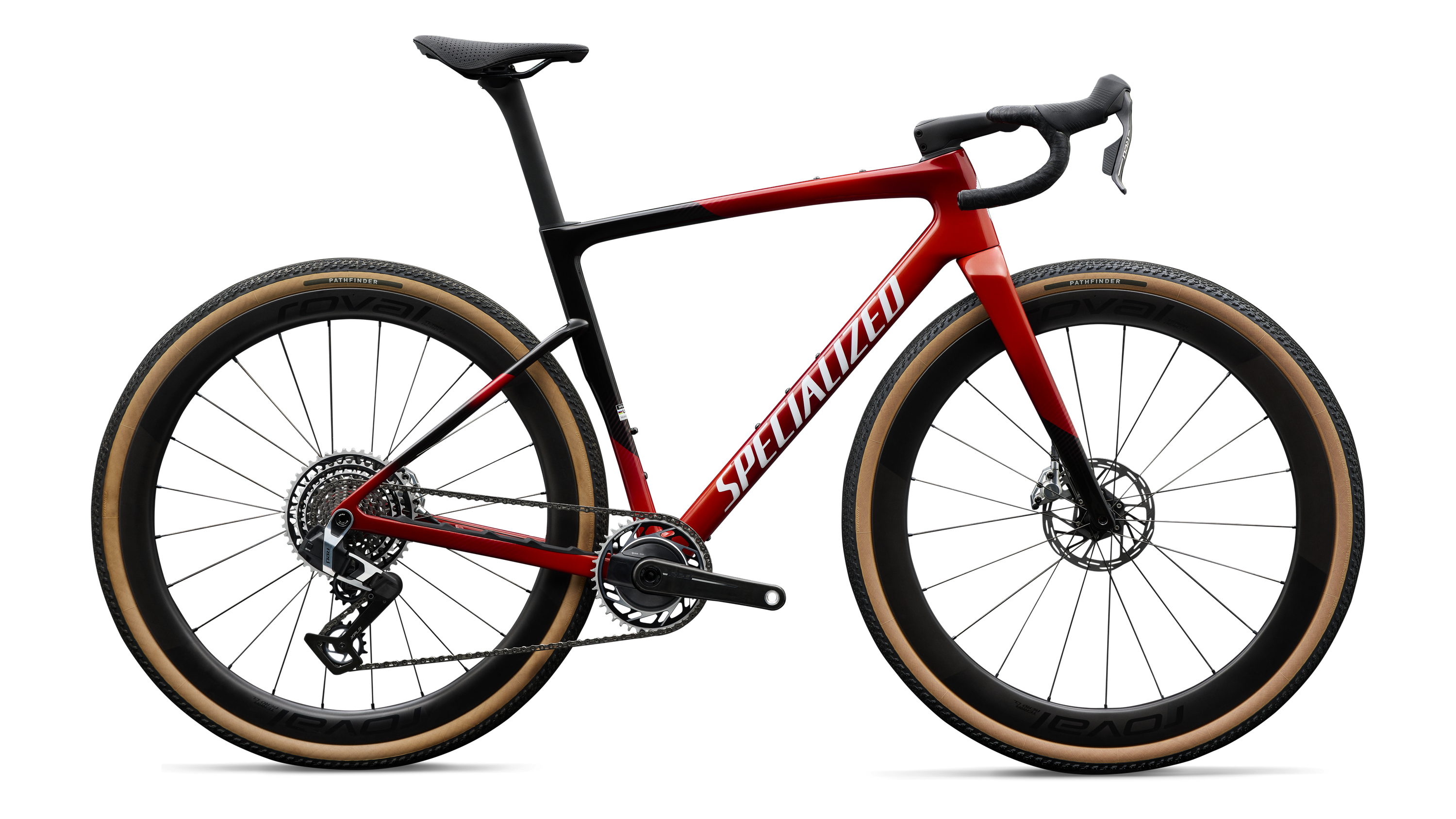 Cykler - Gravel cykler - Specialized Crux 5 S-Level SRAM RED XPLR 2027 - Redwood Metallic/White