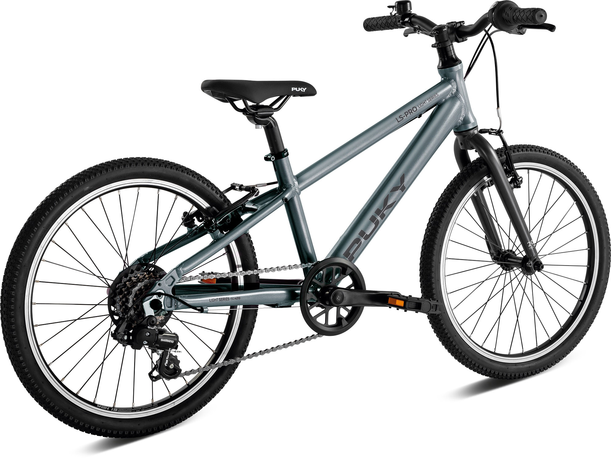 Cykler - Børnecykler - PUKY LS-PRO 20-7 Alu 20" - Ash blue/Anthrazit