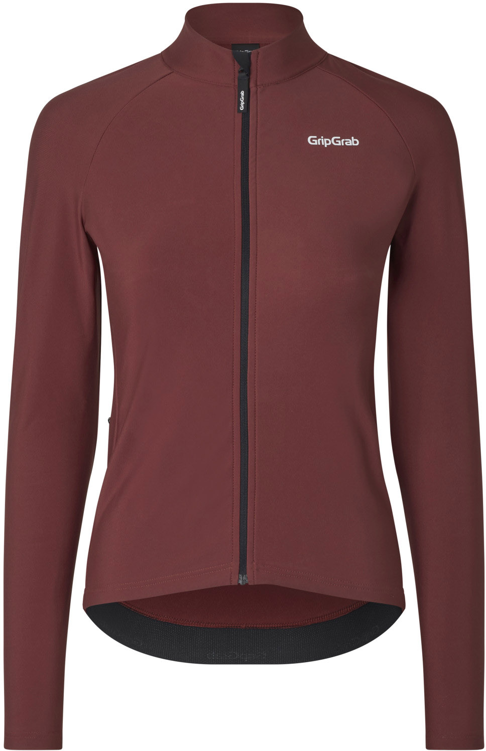 Beklædning - Cykeltrøjer - GripGrab Langærmet ThermaPace Termocykeltrøje til damer - Dark Red