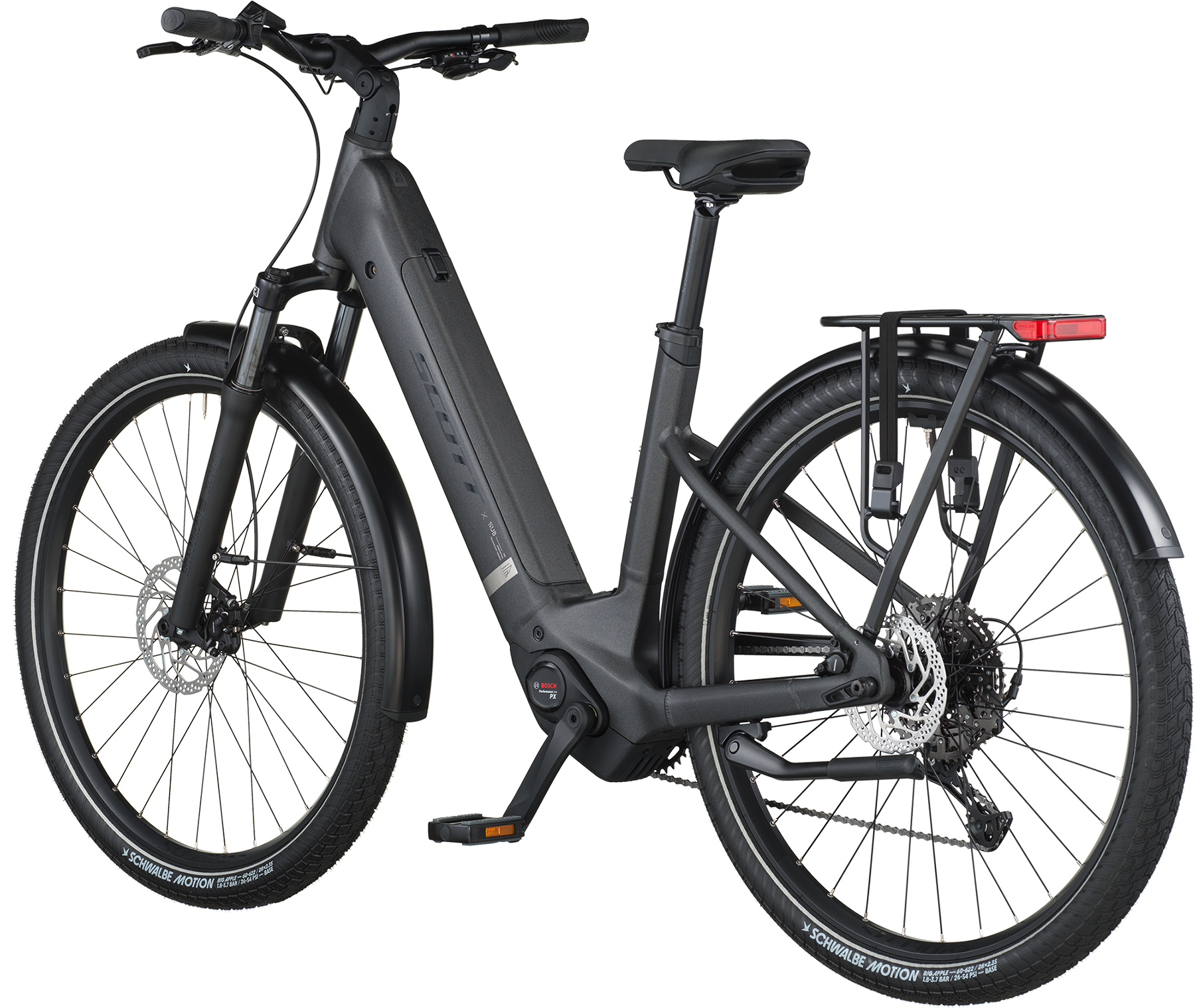 Cykler - Elcykler - Scott Sub Sport eRIDE 10 Wave 2026 - Midnight Grey