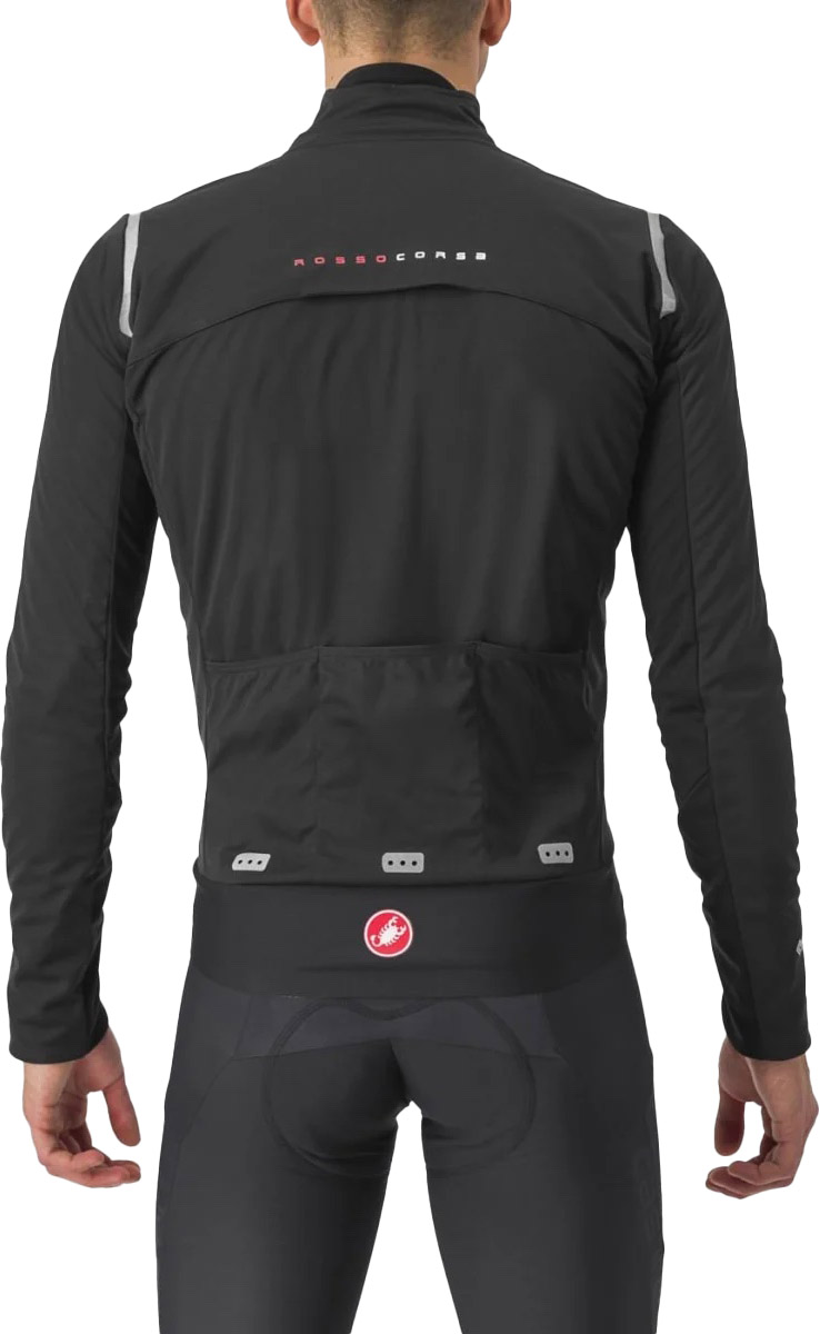Beklædning - Cykeljakker - Castelli ALPHA DOPPIO ROS JACKET Vinterjakke - Sort