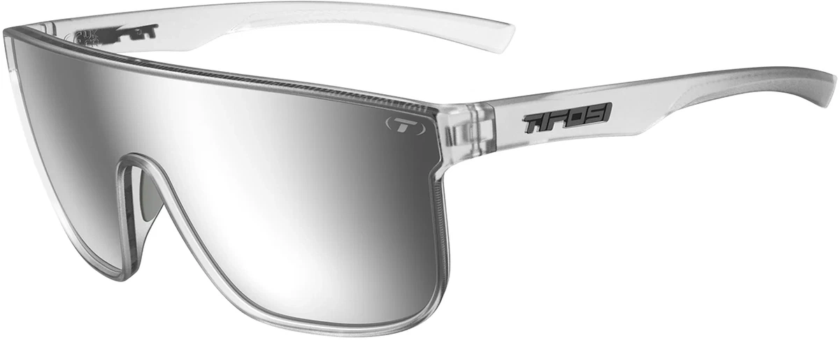 Tifosi Sanctum XL Cykelbriller – Satin Clear – Silver Mirror