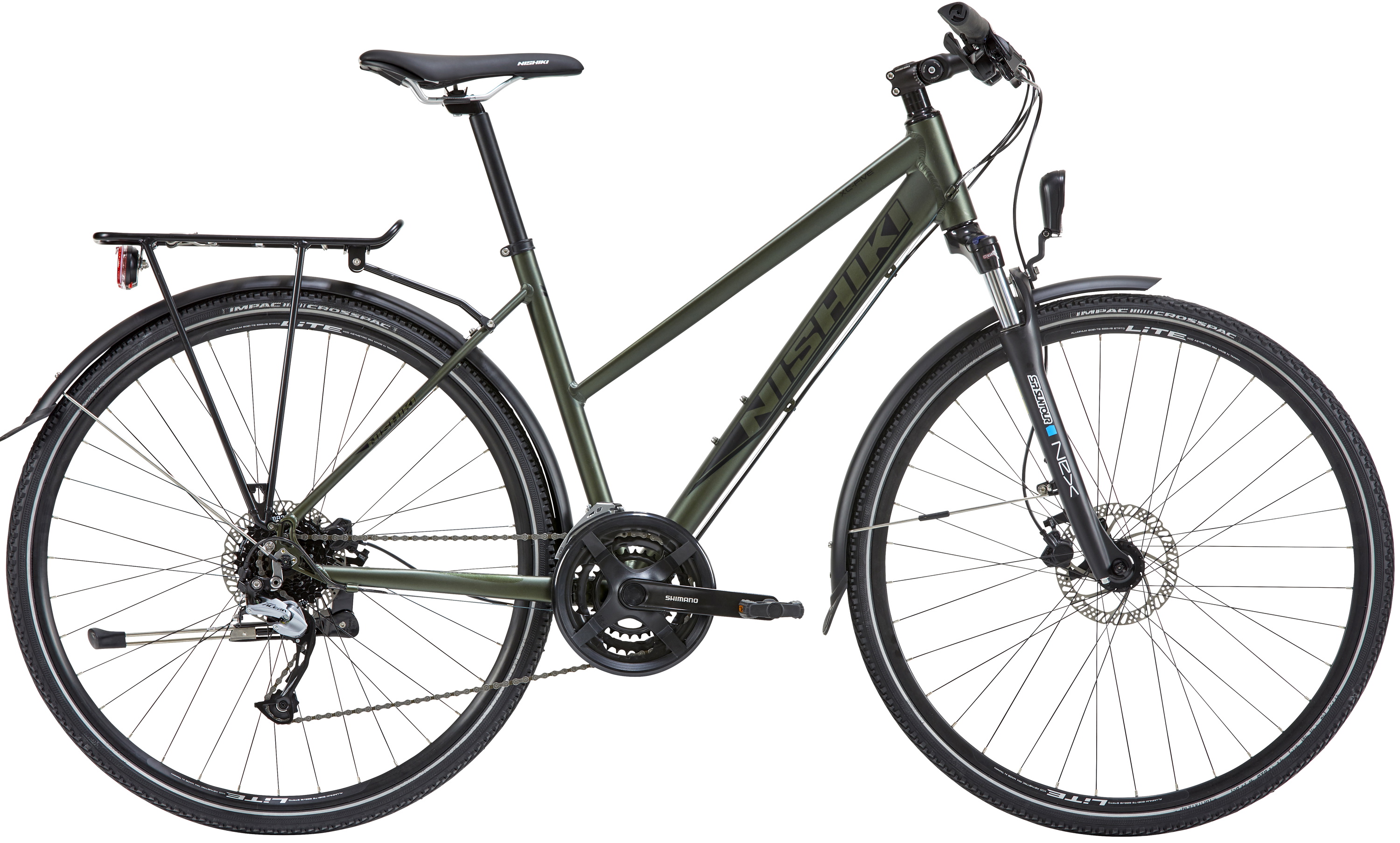 Nishiki Xc Five Dame 24g 2023 Grøn