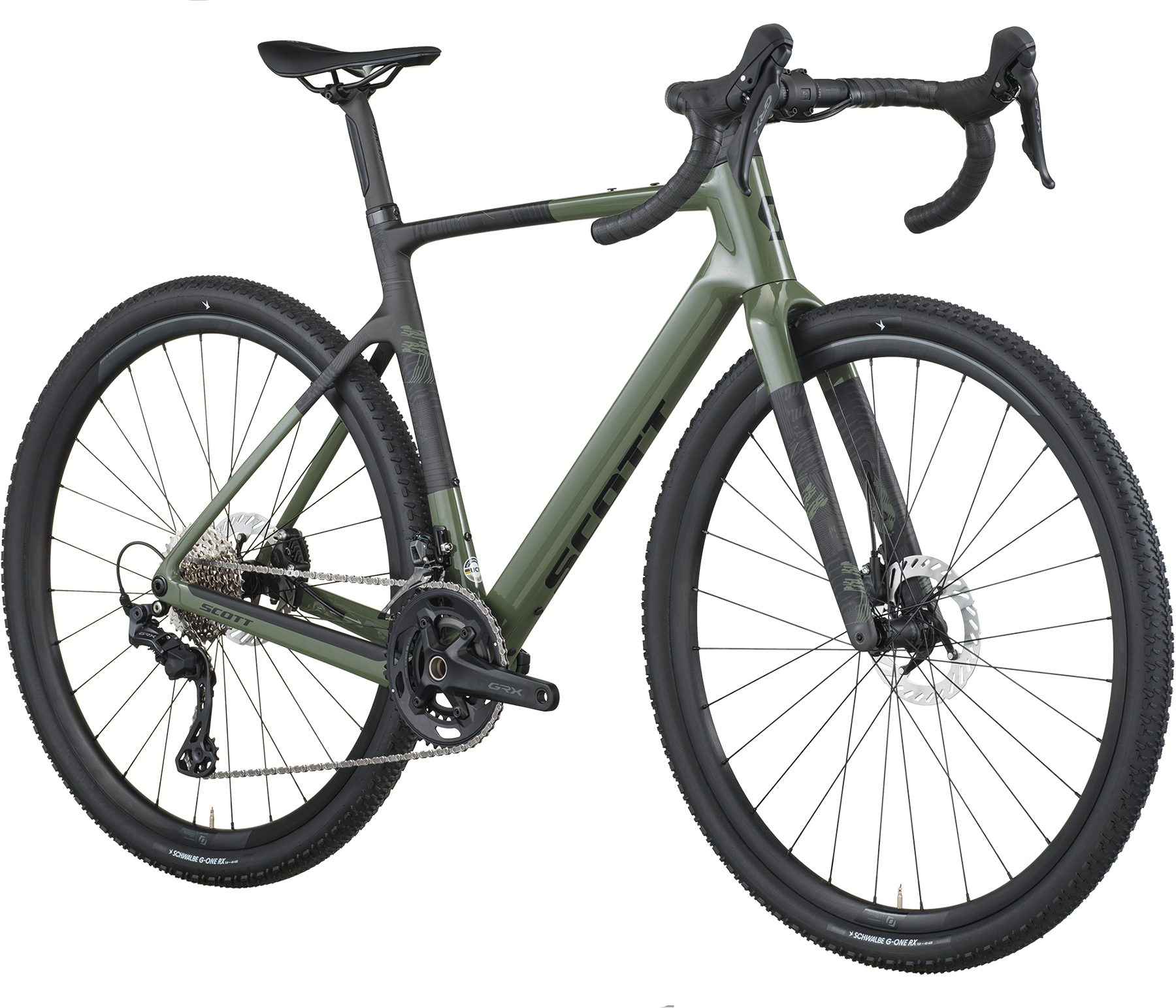 Cykler - Gravel cykler - Scott Addict Gravel 40 2026 - Wenge Green