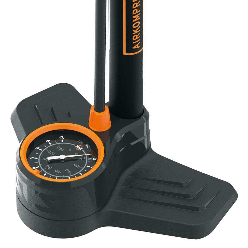 Tilbehør - Cykelpumper - SKS Airkompressor 10.0 10bar/144psi - Sortorange