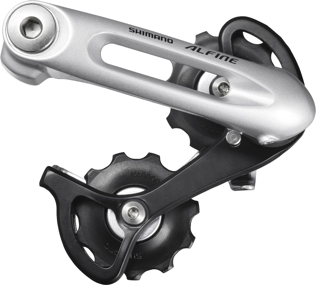 Shimano Alfine CT-S500 Kædestrammer Dobbelt Pulley Sølv til Gearnav/Single Speed Shimano Alfine CT-S500 Kædestrammer Dobbelt Pulley Sølv til Gearnav/Single Speed