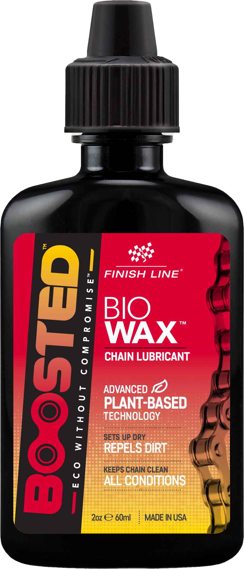 Finish Line BOOSTED™ Bio Wax voks 60ml (2oz) drypflaske