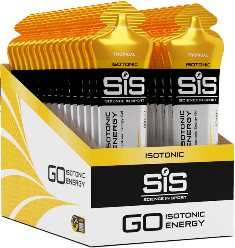 SIS Go Isotonic Energy Gel Tropical - 60ml (30 stk. kasse)