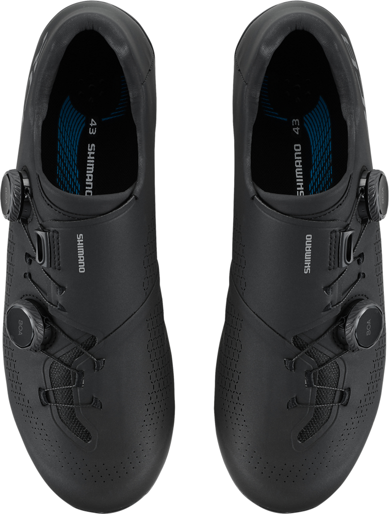 Beklædning - Cykelsko - Shimano RC810 SPD-SLR Race Sko Wide (Bred) - Black